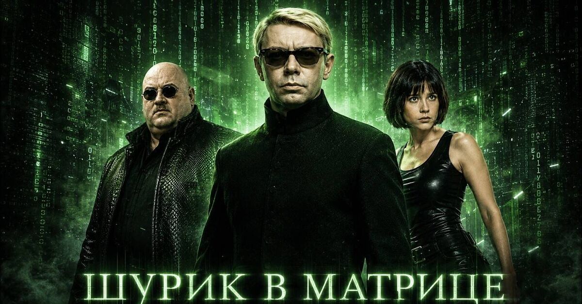Shurik in The Matrix. Full movie - Movies, Short film, Shurik, Operation Y and Shurik's other adventures, The Matrix (film), Artificial Intelligence, Video, Youtube