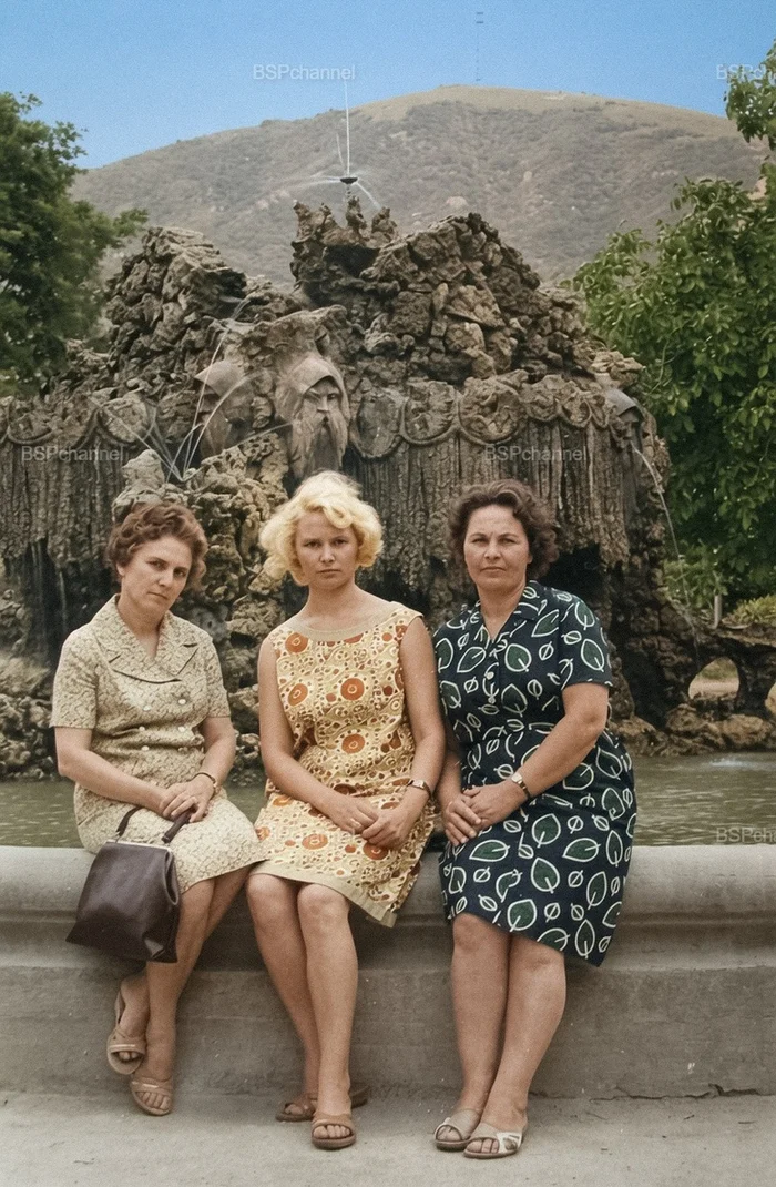 Life in Soviet Pyatigorsk in the 1960s. 20 colorized photographs - Series the USSR, My, Historical photo, Old photo, The photo, 20th century, 60th, Pyatigorsk, Caucasian Mineral Waters, Stavropol region, the USSR, Childhood in the USSR, Colorization, Longpost