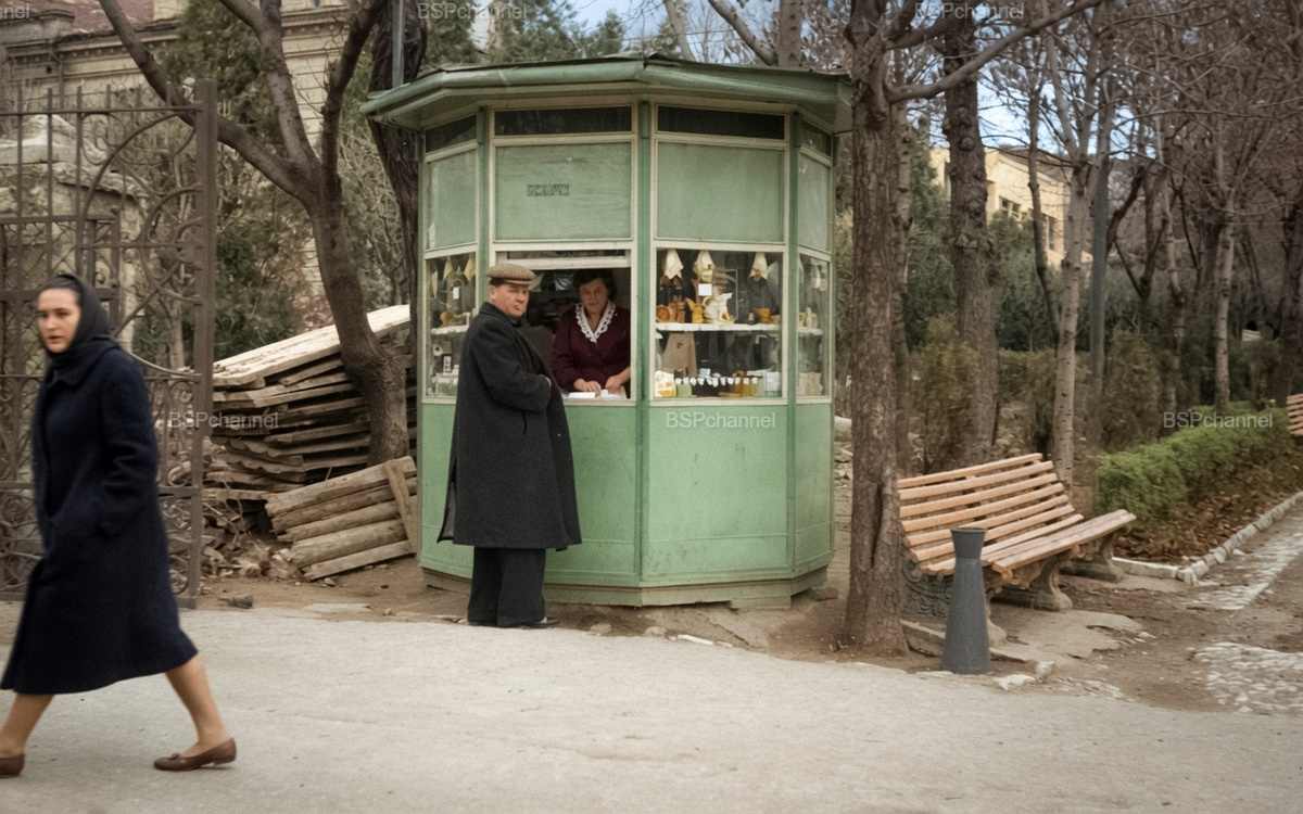 Life in Soviet Pyatigorsk in the 1960s. 20 colorized photographs - Series the USSR, My, Historical photo, Old photo, The photo, 20th century, 60th, Pyatigorsk, Caucasian Mineral Waters, Stavropol region, the USSR, Childhood in the USSR, Colorization, Longpost