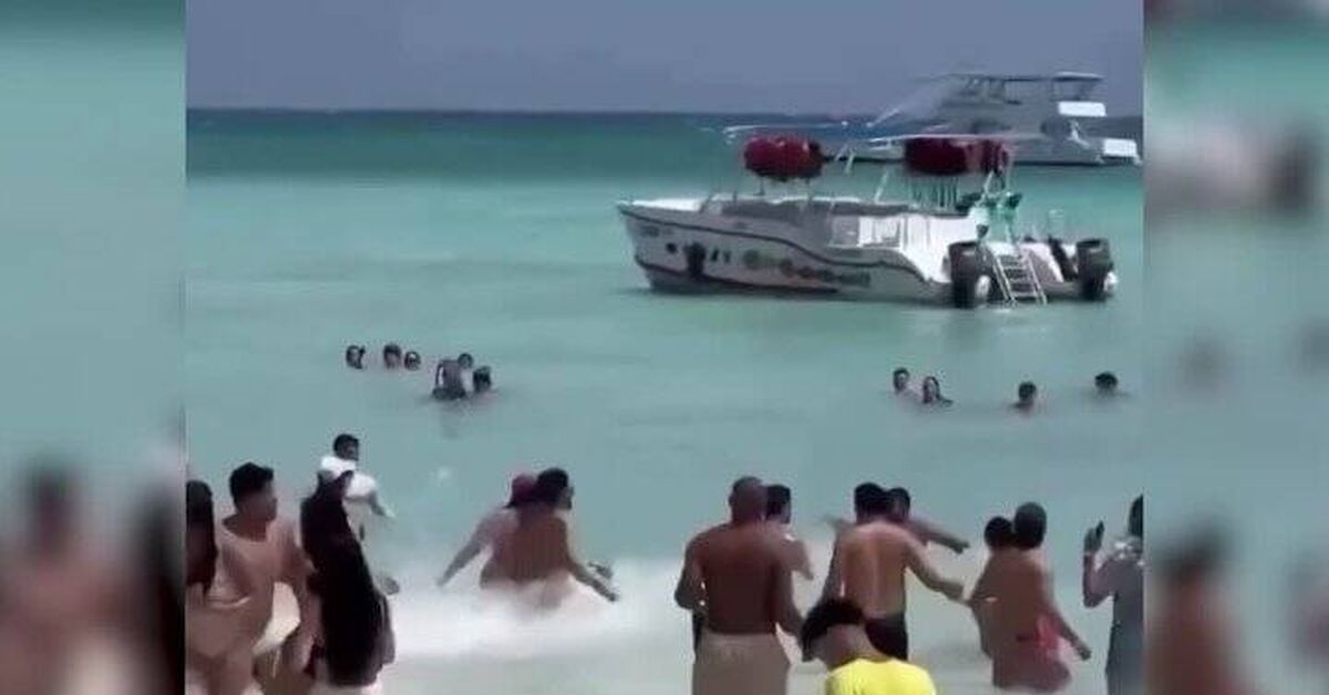In the Dominican Republic, a man beat a woman for flirting with another man. - news, Attack, Events, State of emergency, Video, Fight, Girls, Video VK, Negative