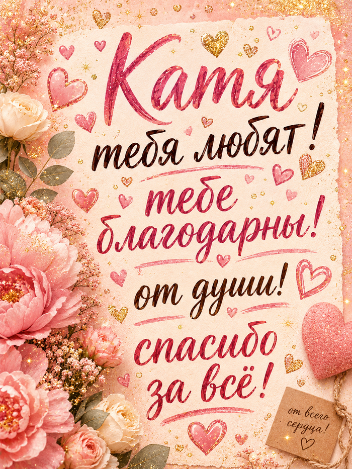 Для Кати!