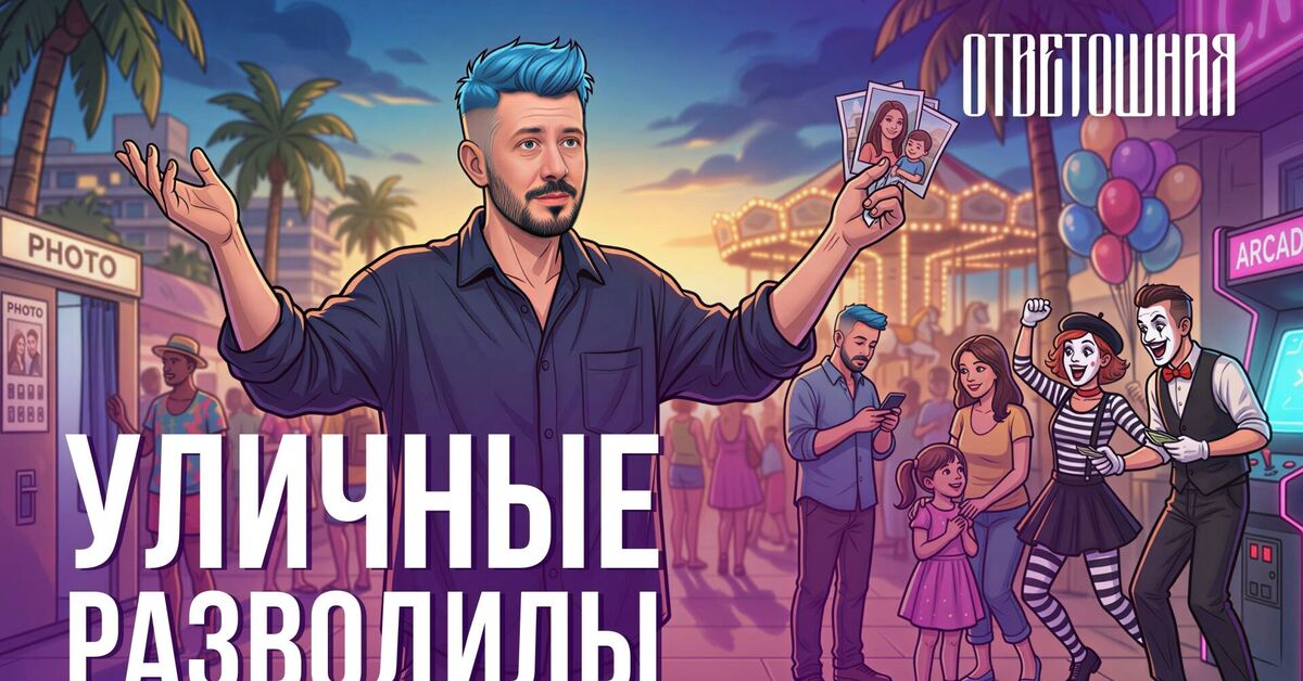 ANSWER: How to avoid being scammed by street scammers? - Series Answering, My, Artemy Lebedev, Divorce for money, Question answer, Video, Video VK, Negative, , Peekaboo+