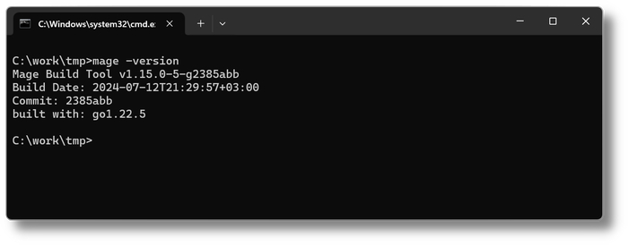 Mage это на самом деле mage.exe (в Windows разумеется)