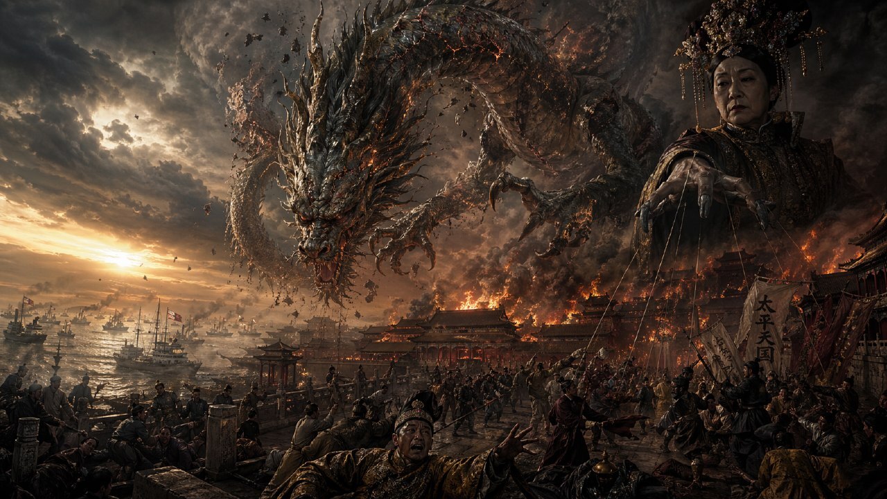 The Age of Humiliation: A Game of Thrones, Chinese Style. Prologue - Series The Age of Humiliation Game of Thrones in Chinese, My, History (science), 19th century, China, Informative, 20th century, Long, Video, Short videos, Mat, Longpost