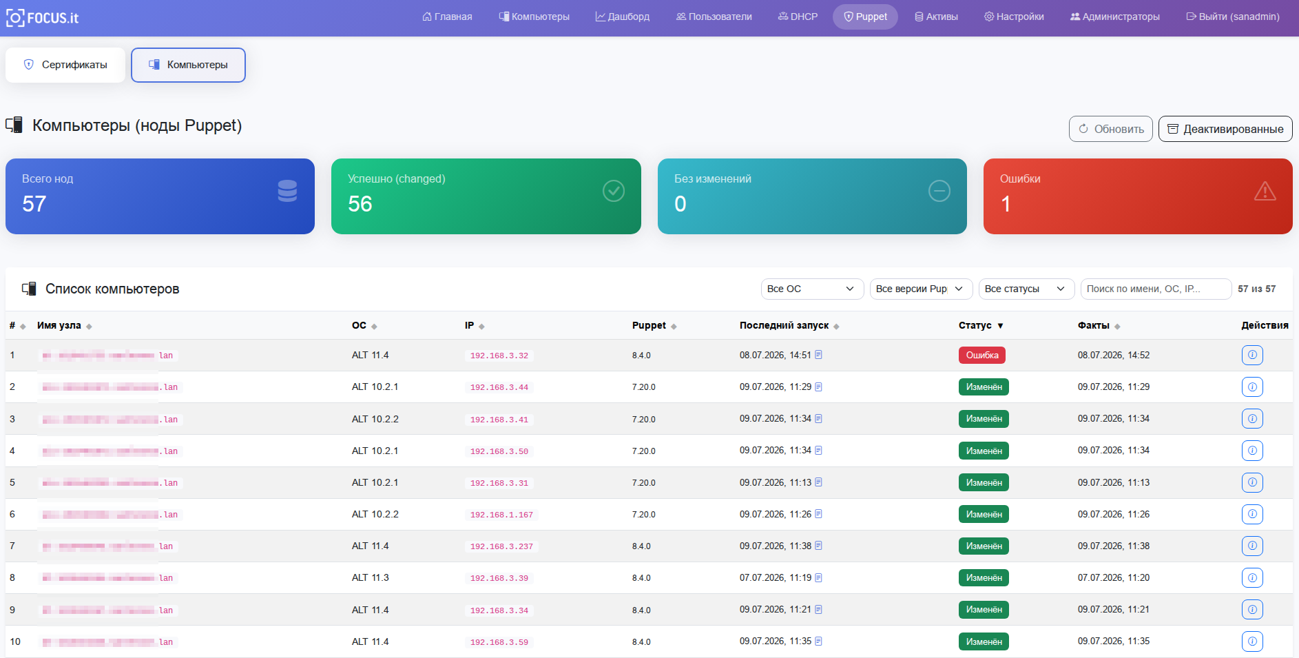 Простая система управление ИТ-инфраструктурой для облегчения работы администраторов - Моё, Linux, Автоматизация, Сервер, Управление, Тестирование, Системное администрирование, Длиннопост