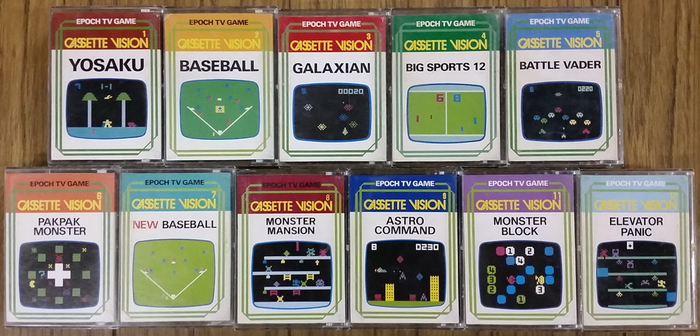 Игры для Epoch Cassette Vision