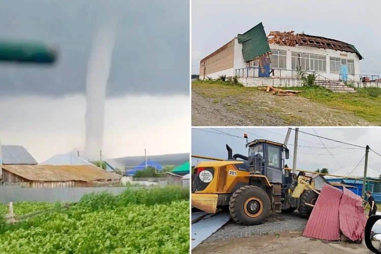 Reply to the post Show me the last photo you took just because you thought it was beautiful. - The photo, Mobile photography, A wave of posts, Bashkortostan, Tornado, Cataclysm, Reply to post