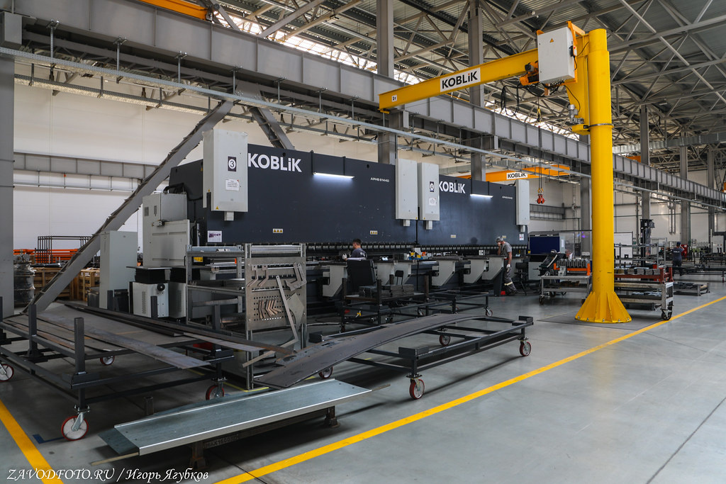 What is the new KOBLiK GROUP plant in Voronezh like, where they make semi-trailers for agriculture (part 2)? - Series My Industrial Reports  MECHANICAL ENGINEERING, My, Factory, Import substitution, Russian production, Industry, Production, Video, Rutube, Longpost