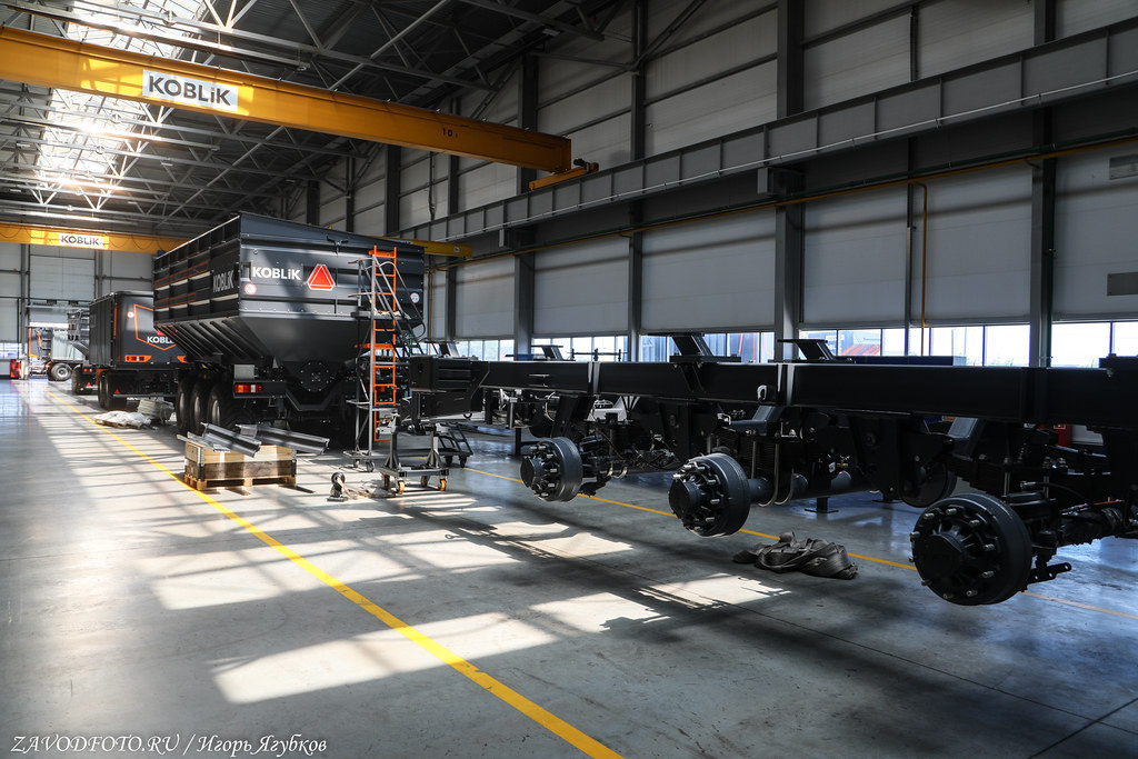What is the new KOBLiK GROUP plant in Voronezh like, where they make semi-trailers for agriculture (part 2)? - Series My Industrial Reports  MECHANICAL ENGINEERING, My, Factory, Import substitution, Russian production, Industry, Production, Video, Rutube, Longpost