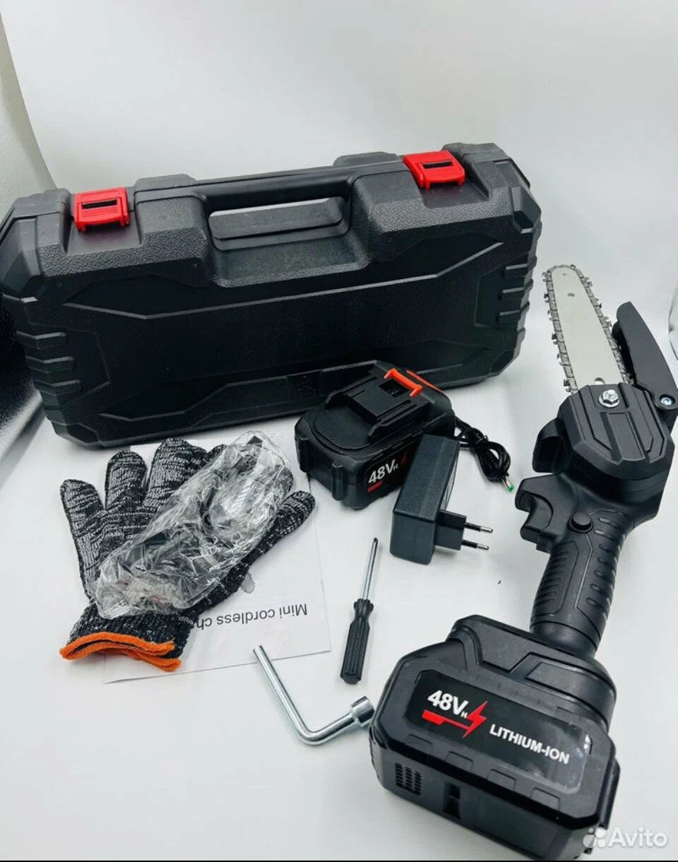 About the small Chinese cordless chainsaw - Rukozhop, With your own hands, Electrician, Tools, Garden tools, Saw, Longpost