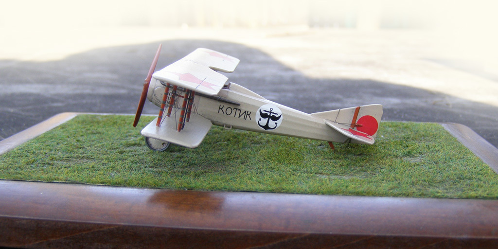 SPAD-7 Kitty - My, Aviation, Military aviation, Fighter, Stand modeling, Aircraft modeling, Scale model, Longpost