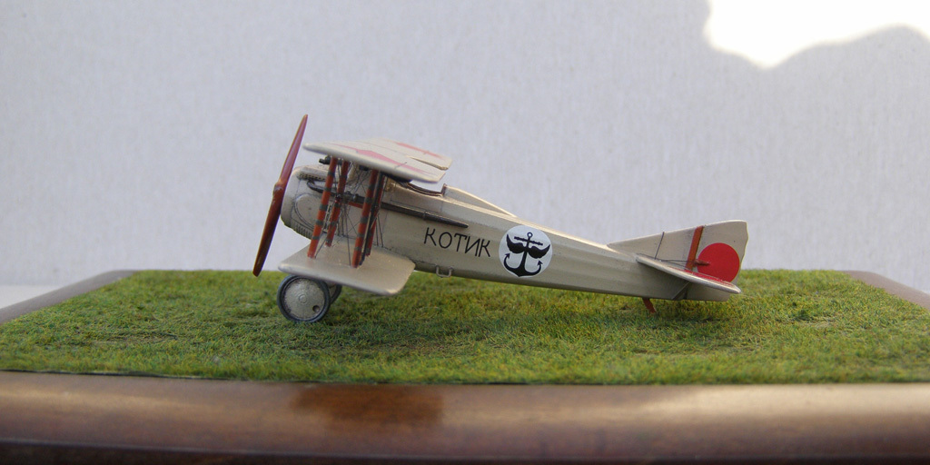 SPAD-7 Kitty - My, Aviation, Military aviation, Fighter, Stand modeling, Aircraft modeling, Scale model, Longpost