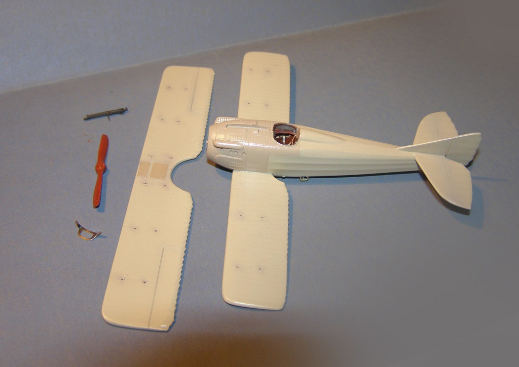 SPAD-7 Kitty - My, Aviation, Military aviation, Fighter, Stand modeling, Aircraft modeling, Scale model, Longpost