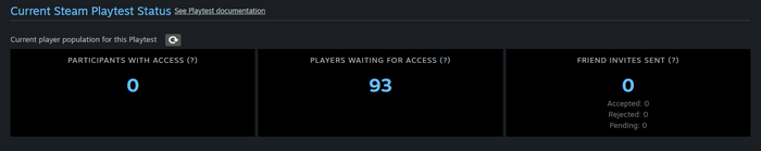 ������ ��������� � Steam Playtest