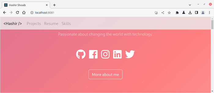 �������� ������� ���� ������ "Passionate about.." ������ ���.