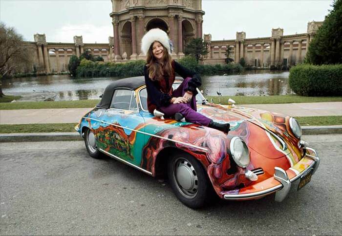 ������ ������� ����� �� ����� ����������� ������� Porsche 356C ����� ������� ������� ��������. ���-���������, 1968.