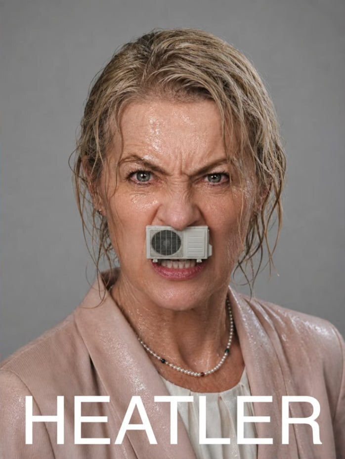 The culprit of Europe's air conditioning crisis - My, Artificial Intelligence, Europe, Heat, Air conditioner, Ursula von der Leyen