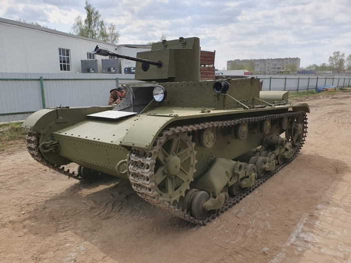 Почти оригинальный ХТ-26, восстановлен в музее Отечественной военной истории в Падиково