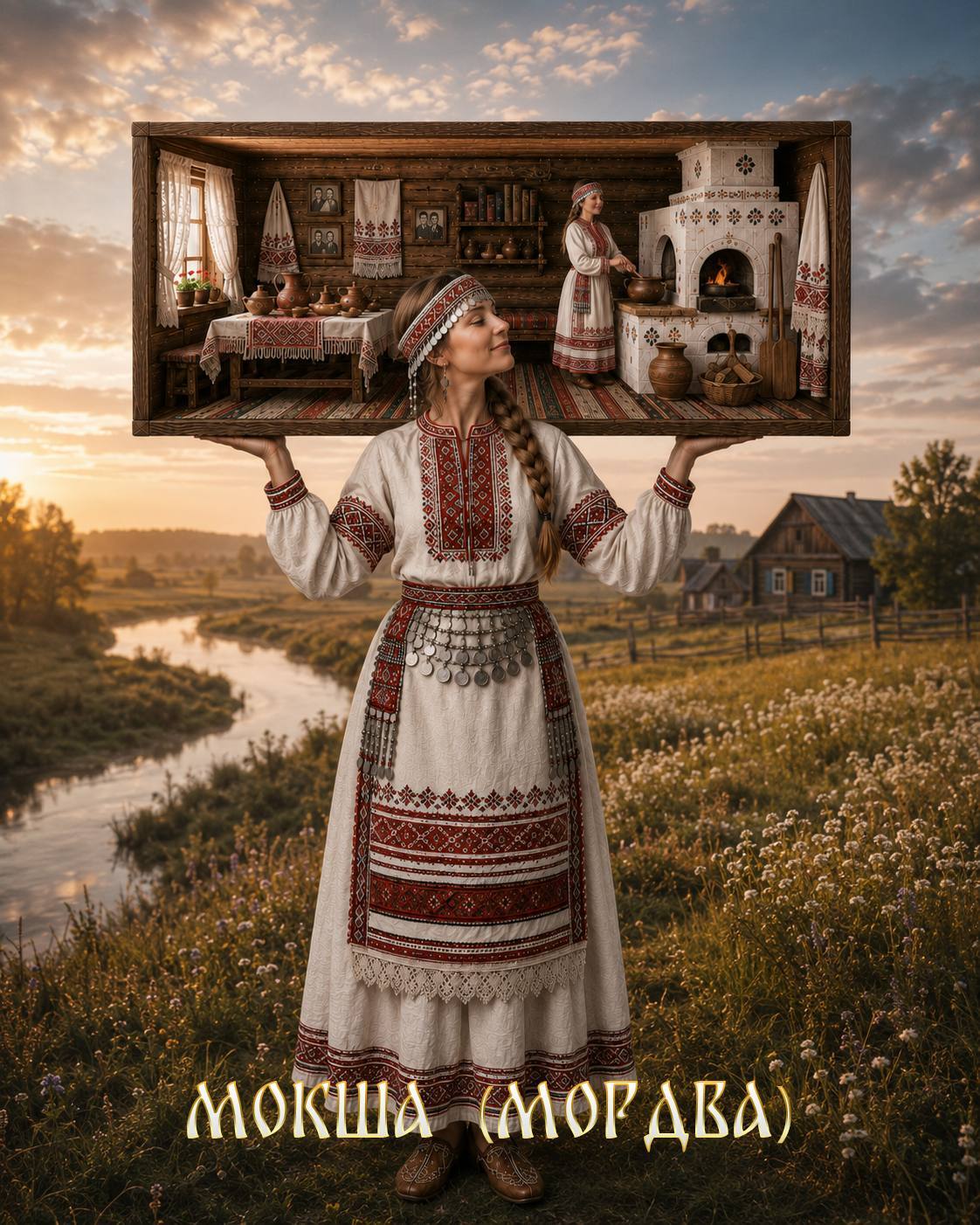 This is a trip around Russia without suitcases and tickets. - Neural Network Content, Artificial Intelligence, Neural network art, Russia, People, The culture, Traditions, Longpost