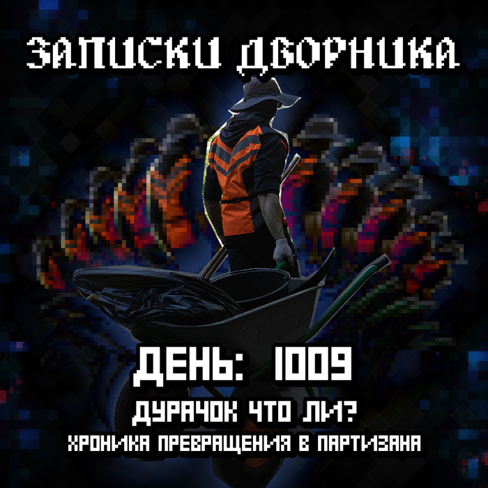 Записки дворника. День 1009: Дурачок что ли? Хроника превращения в партизана