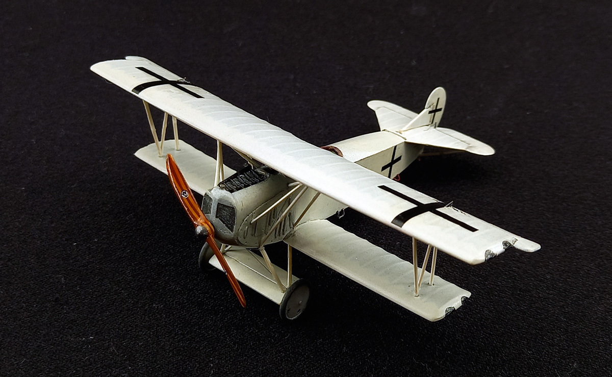 Fokker D.VII F - My, Fighter, Military aviation, Aviation, Aircraft modeling, Stand modeling, Scale model, Longpost