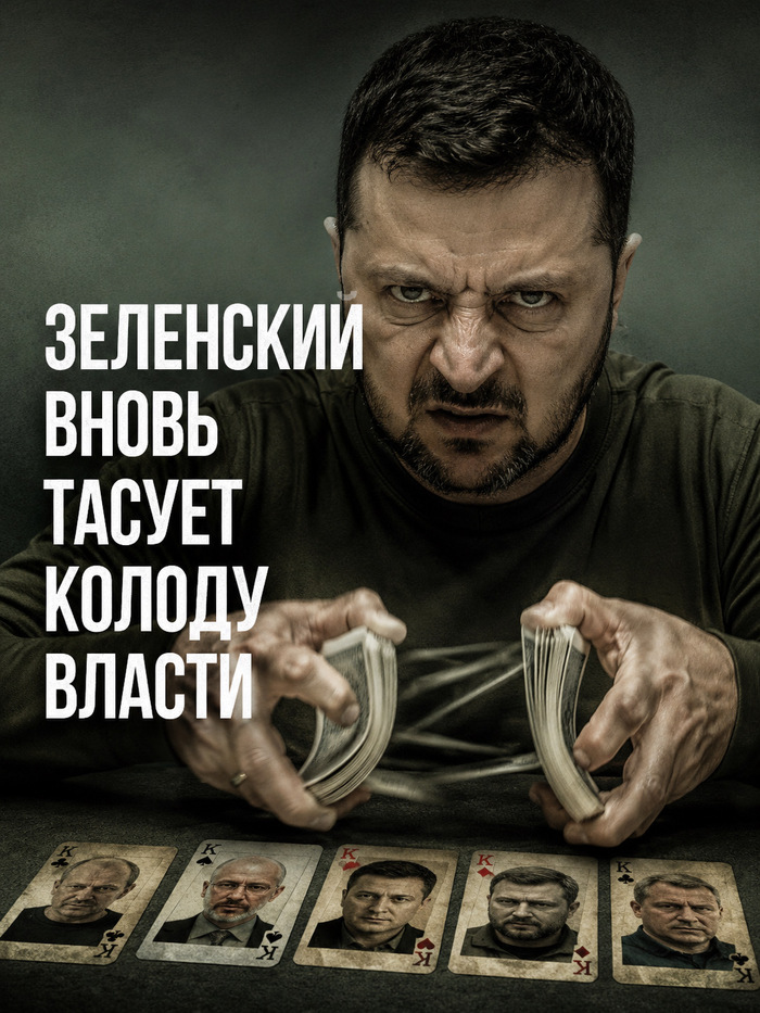 Зеленский меняет министров, чтобы удержаться у власти