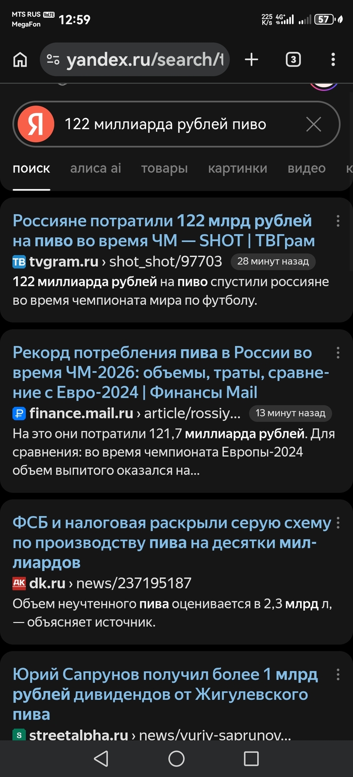 Пикабушные диванные вояки потратили на пиво под футбольчик -122 миллиарда рублей