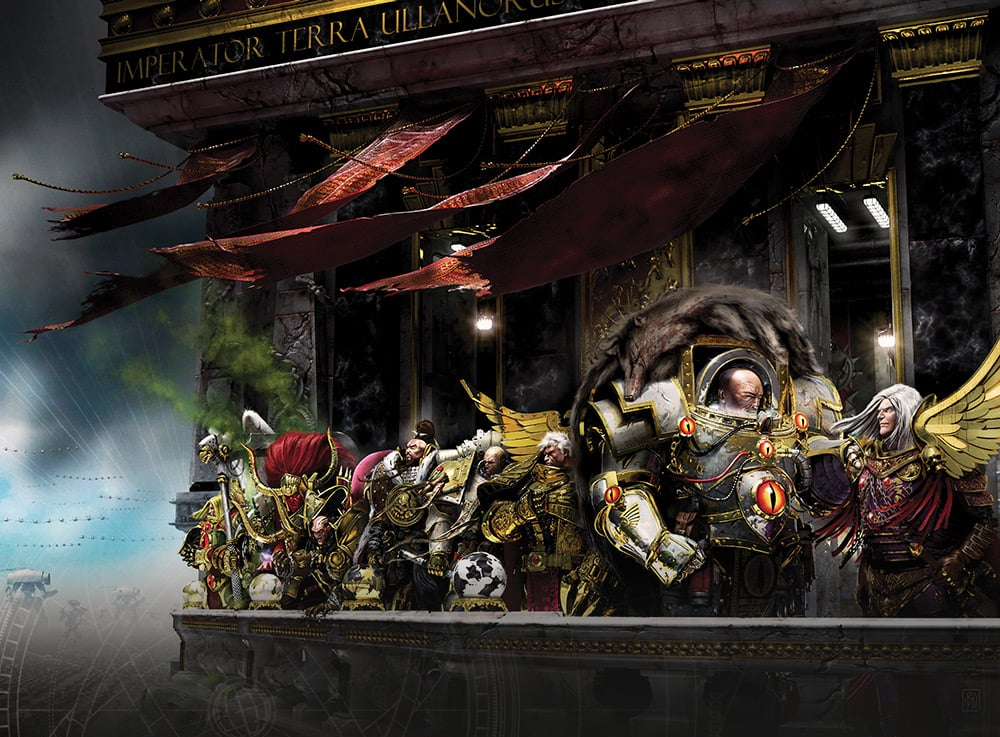 The Horus Heresy is a sitcom - Series Eye of the Navigator, My, Warhammer 40k, Warhammer, Horus heresy, Development of, Wh other, Adeptus Astartes, Adepta Sororitas, Wh humor