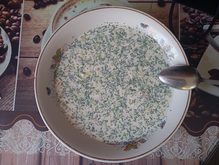 На кефире