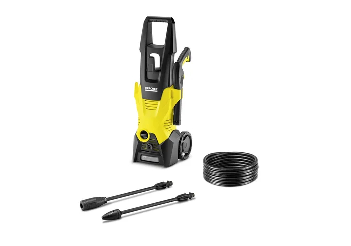 ���������� ������������� ����� Karcher K 3 � �������� Quick Connect, ������� Vario Power � ������������ ������ ��� ��������� ����� ������.