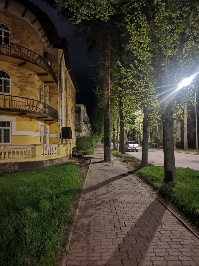 Тротуар в г. Дубна