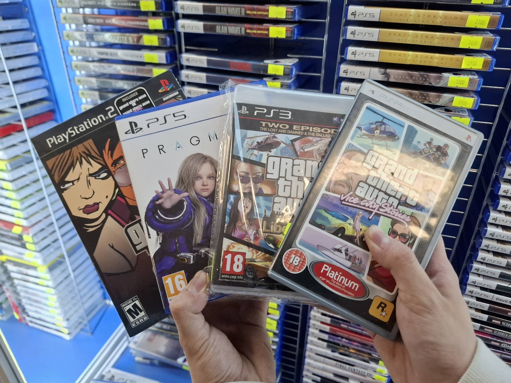 My small addition to my GTA works) - Collecting, Computer games, Collector, Video game, Nostalgia, Collection, Old school, Playstation, Consoles, Game console, Playstation 2, Playstation 3, Sony PSP, Gta, Gta 5, GTA: San Andreas, Gta vice city, Gta iv, Gta 6, Longpost