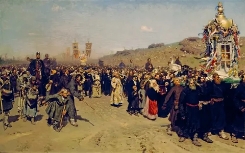 «Крестный ход в Курской губернии»