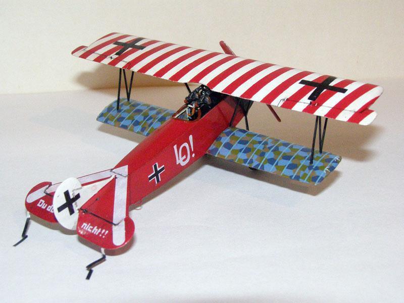 Fokker D-VII - Du doch nicht !! - My, Aviation, Military aviation, Fighter, Aircraft modeling, Stand modeling, Scale model, Longpost