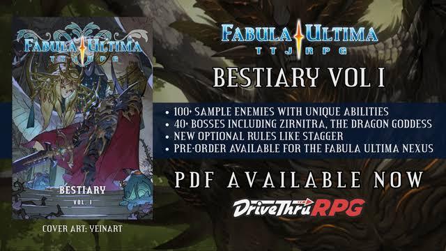 Fabula Ultima Bestiary. ��������: Reddit.