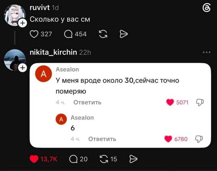 Сколько калорий в обещаниях?