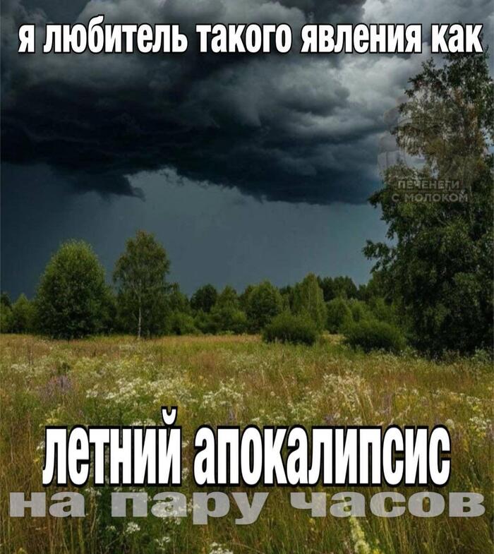 Вайб надвигающейся грозы