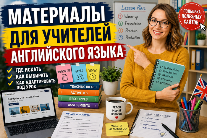 Материалы для учителей английского языка: где искать и как адаптировать под урок 0