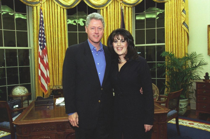 Клинтон и Левински в Белом доме. 28 февраля 1997 года. Фото: William J. Clinton Presidential Library