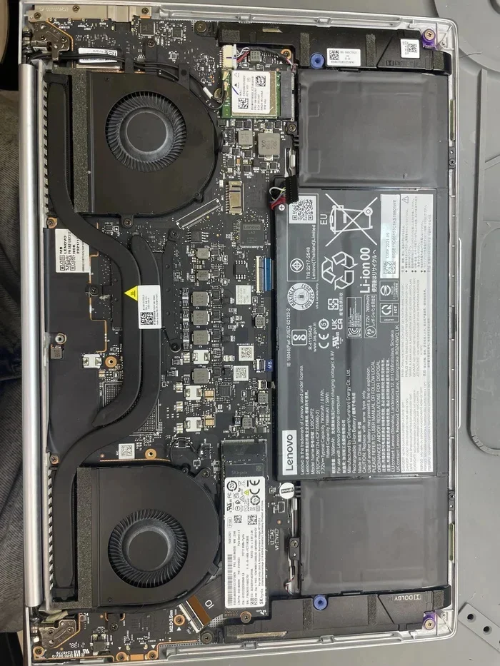 Lenovo Yoga Slim 7 Carbon Repair: A Brick That Was Overheating in the Wrong Places. A Detective Story with a Thermal Imager - Soldering, Repair of equipment, Breaking, Lenovo, Dump, Rebolling, AMD, AMD ryzen, CPU, Laptop Repair, Spare parts, Video, Vertical video, Short videos, Longpost