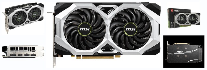 ���������� MSI GeForce RTX 2060 Super 8GB, GDDR6 Samsung, OEM