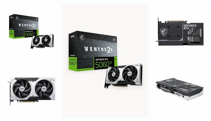 ���������� MSI RTX5060Ti VENTUS 2X OC PLUS 8GB GDDR7 128bit 3xDP HDMI 2FAN RTL