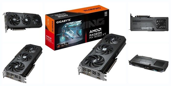 ���������� Gigabyte Radeon RX 9060 XT GAMING OC 16G