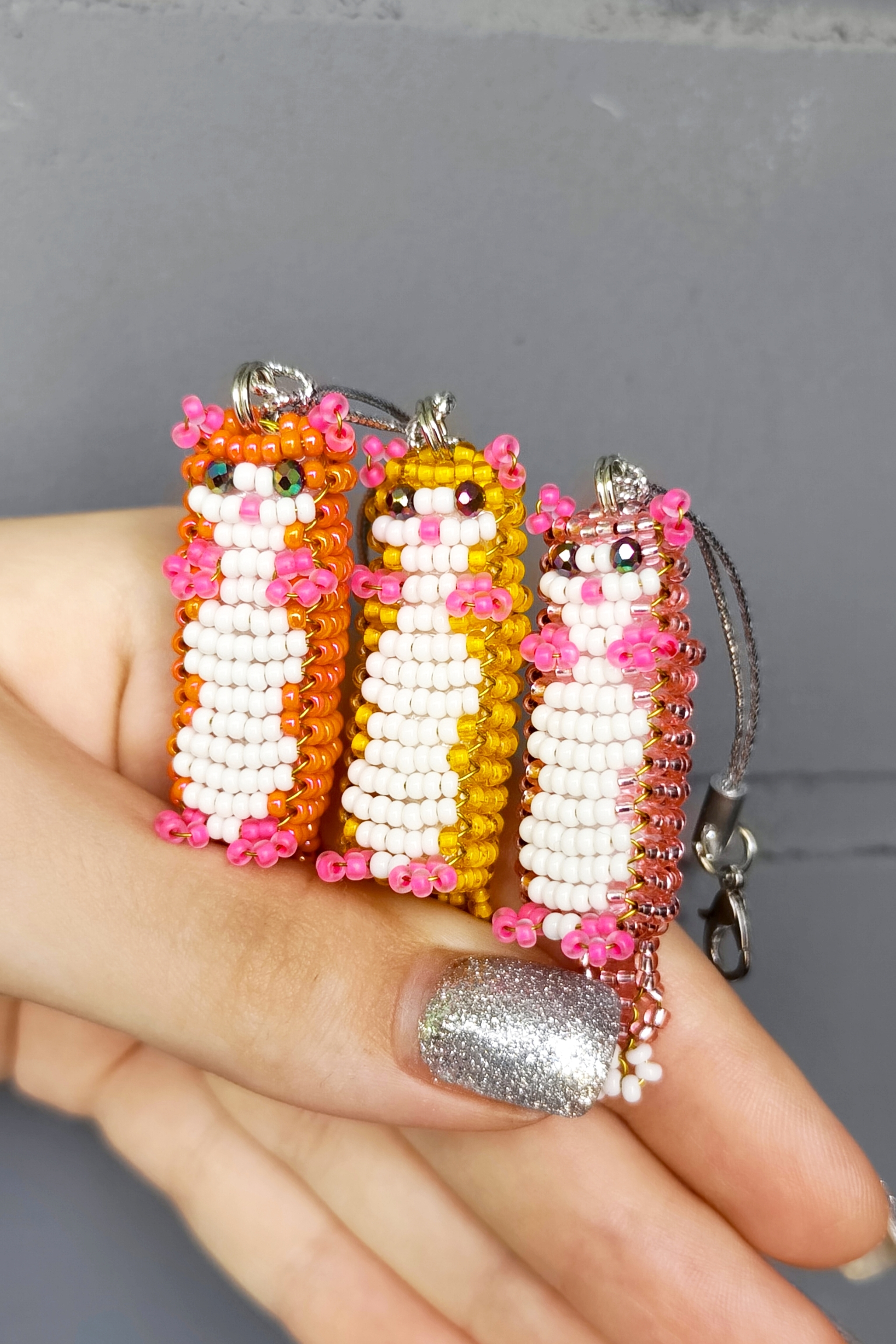 These are the loaves I made!) The coolest tutorial! - My, Milota, cat, Beading, Beaded figurines, Video, Rutube, Longpost