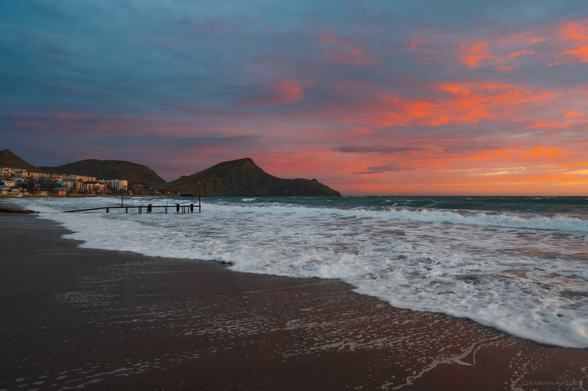 Provato Bay - My, Crimea, The photo, Black Sea, Crimean Mountains, Sky