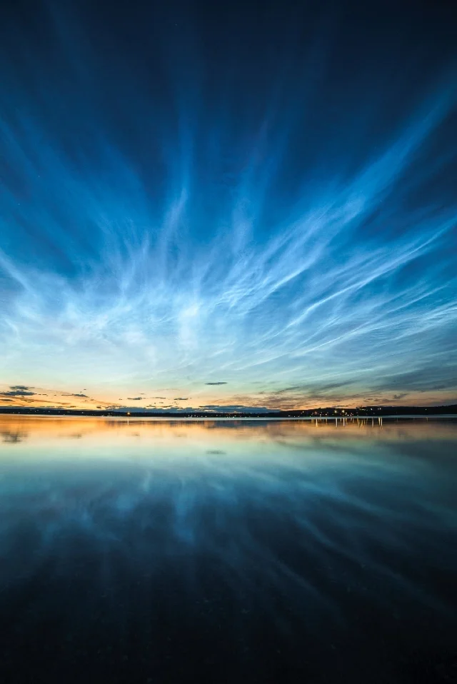 Rare noctilucent clouds will be visible in August - Milky Way, Sky, Astrophoto, Starry sky, The sun, Good news