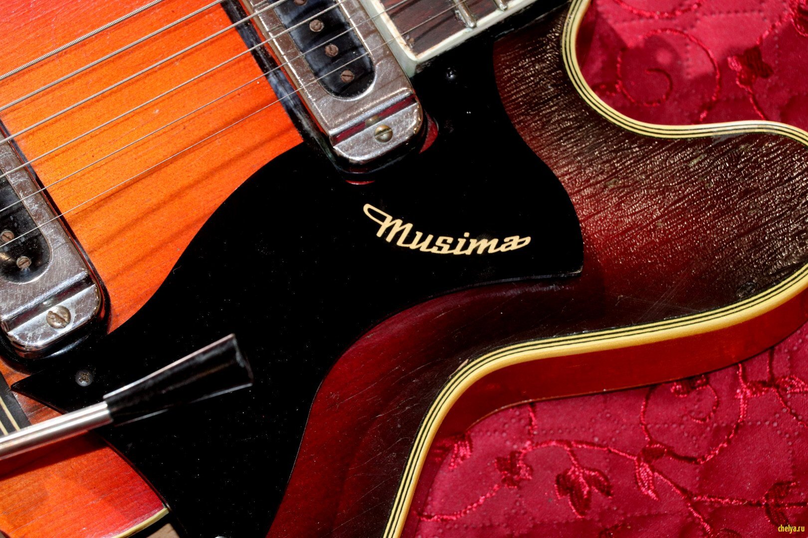 Musima 1657. East German ES - Series Guitar Collection, My, Music, Guitar, Collection, Memory, Ancient artifacts, Artifact, Musical instruments, GDR, Made in USSR, Rarity, Nostalgia, Retro, Vintage, 80-е, 70th, 90th, Video, Rutube, the USSR, Longpost