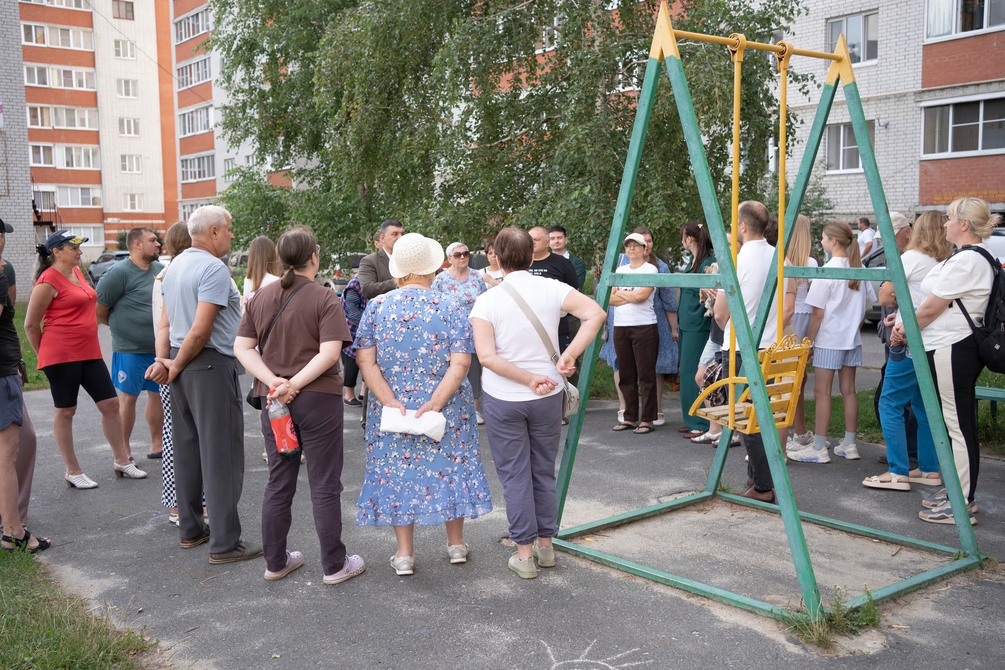 The playground that disappeared - My, Kursk, Kursk region, Housing and communal services, Land plot, Fine, Officials, Children, Longpost