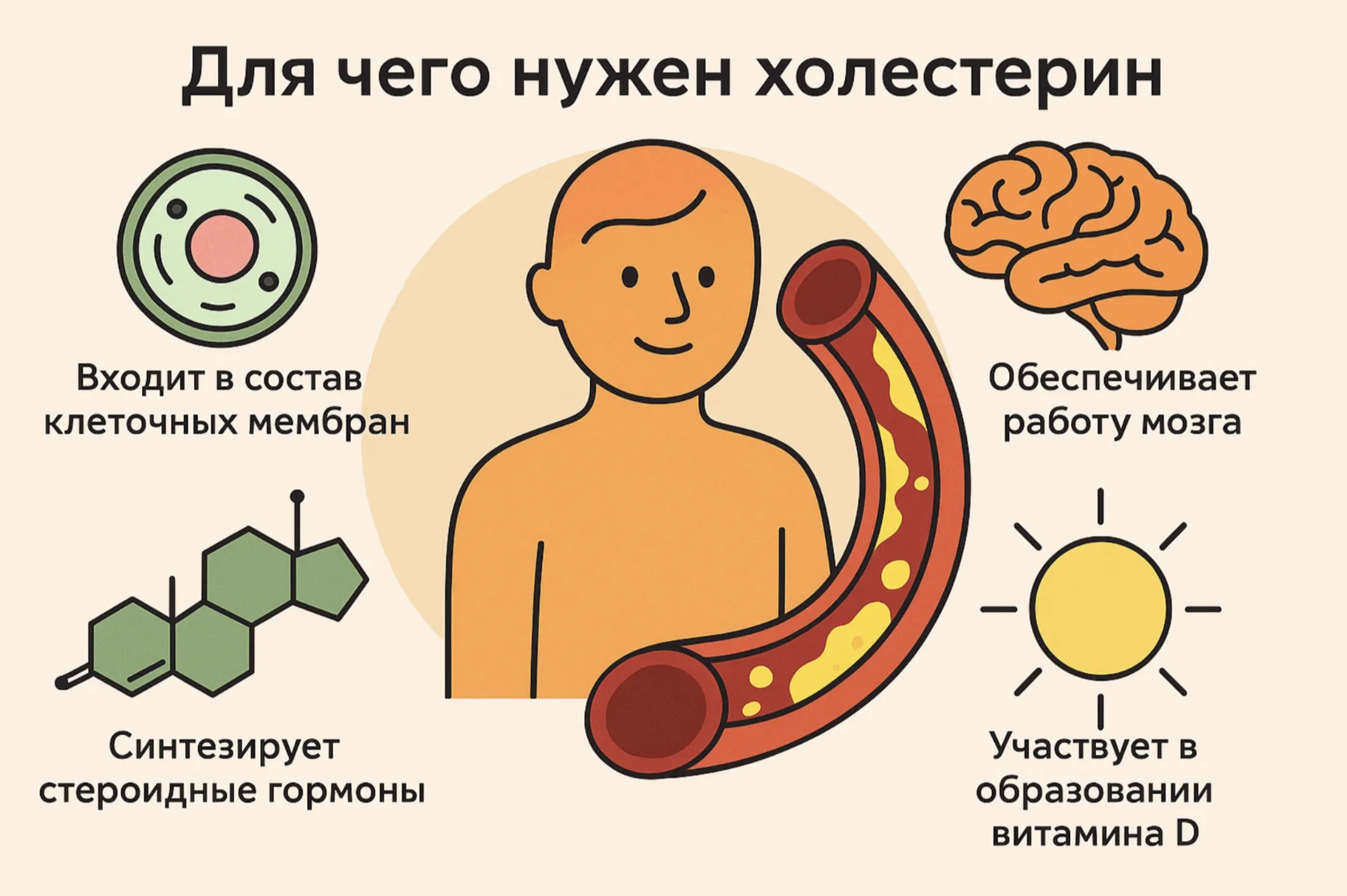 Cholesterol is not the enemy! - Health, Short post, Nutrition, Cholesterol, Proper nutrition, Healthy lifestyle