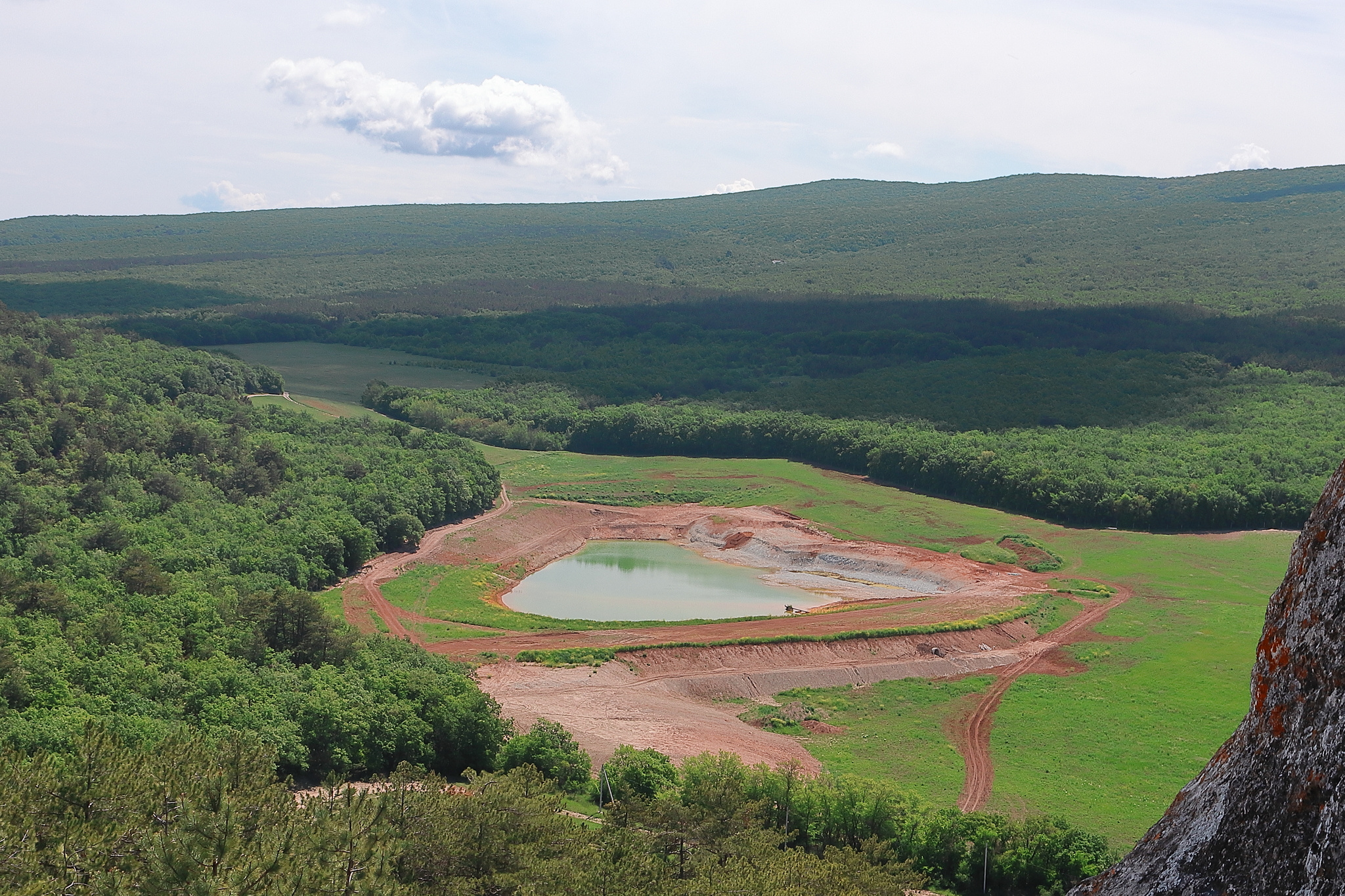 Pond - Series Crimean nature, My, Crimea, The nature of Russia